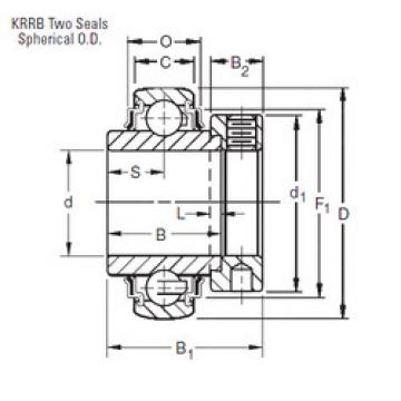 ตลับลูกปืน E55KRRB Timken