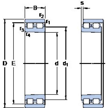 ตลับลูกปืน NN 3021 KTN9/SP SKF