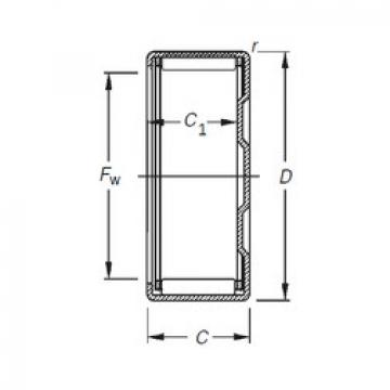 ตลับลูกปืน BK2216 Timken