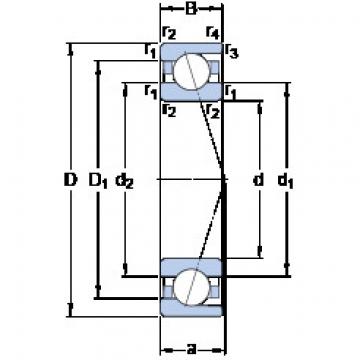 ตลับลูกปืน 71904 ACD/P4A SKF