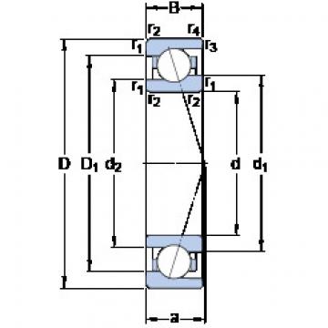 ตลับลูกปืน 71903 ACE/P4A SKF