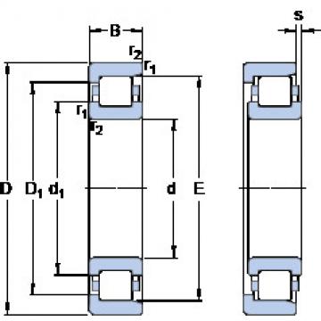 ตลับลูกปืน BC1B 322416/HA1 SKF