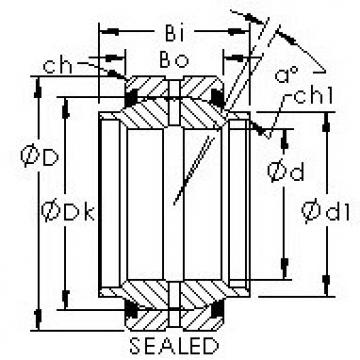 ตลับลูกปืน GEEM50ES-2RS AST