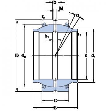 ตลับลูกปืน GEZM 112 ESX-2LS SKF