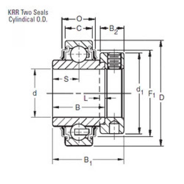 ตลับลูกปืน 1108KRR Timken #1 image