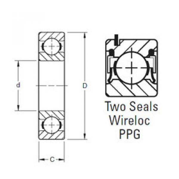 ตลับลูกปืน 9102PPG Timken #1 image