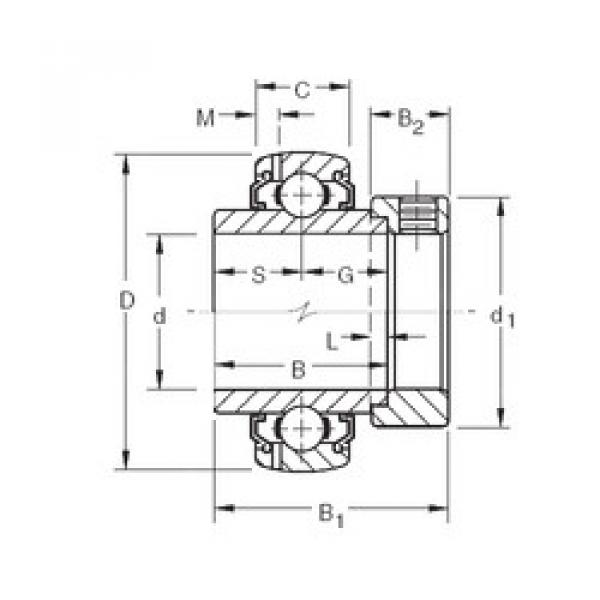 ตลับลูกปืน G1012KLLB Timken #1 image