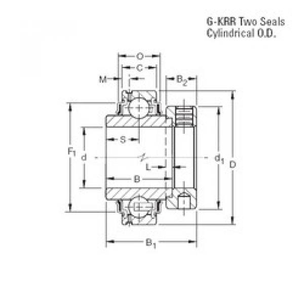 ตลับลูกปืน G1100KRR Timken #1 image