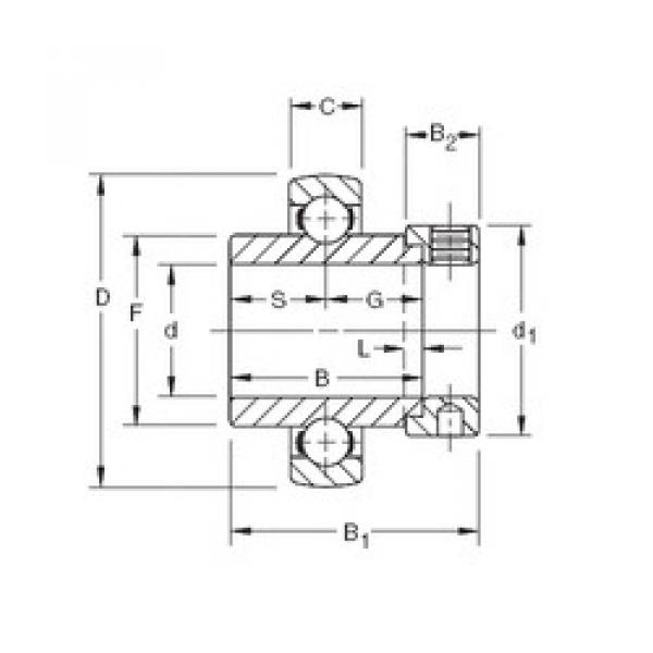 ตลับลูกปืน SM1111KB Timken #1 image