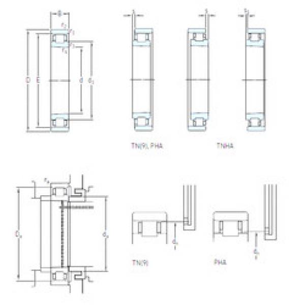 ตลับลูกปืน N 1012 KTNHA/SP SKF #1 image