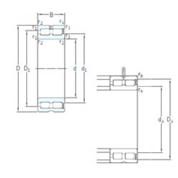 ตลับลูกปืน NNCF4868CV SKF #1 image