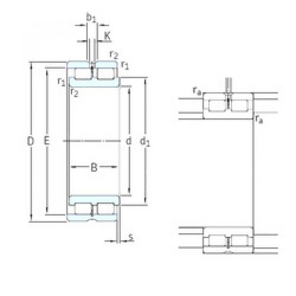 ตลับลูกปืน NNCL4864CV SKF #1 image