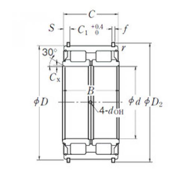 ตลับลูกปืน RS-5052NR NSK #1 image