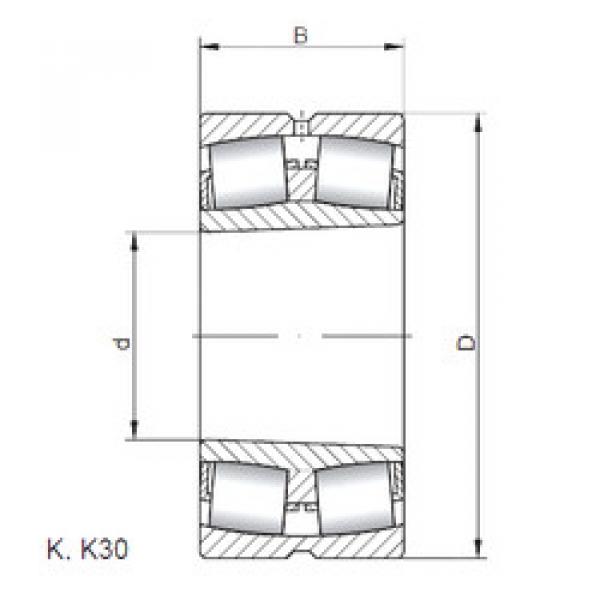 ตลับลูกปืน 23940 KW33 ISO #1 image