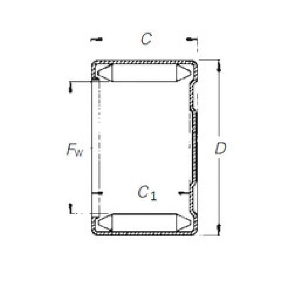 ตลับลูกปืน DLF 50 20 Timken #1 image