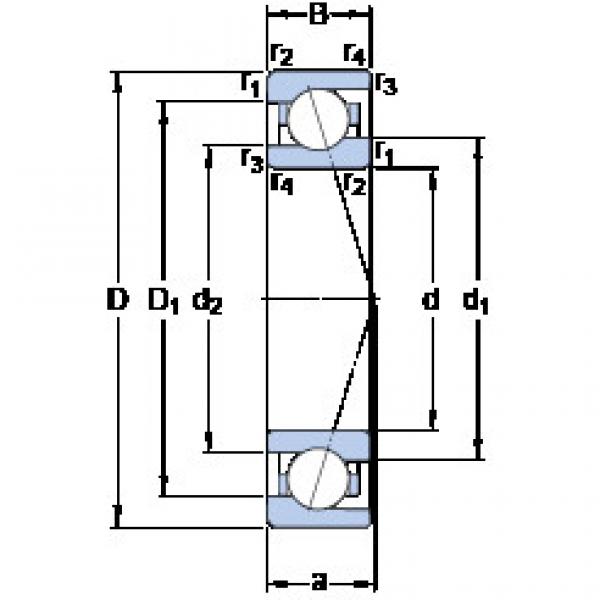 ตลับลูกปืน 71918 ACE/P4A SKF #1 image