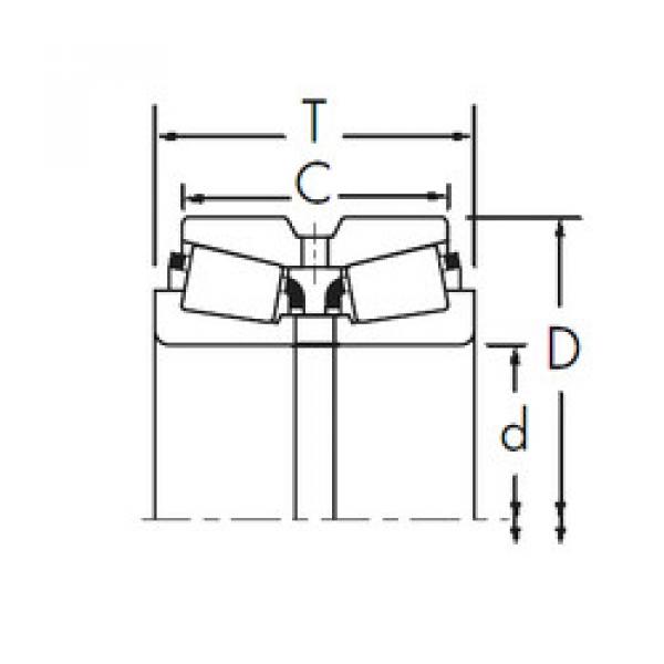 ตลับลูกปืน 13685/13621DC+X1S-13687 Timken #1 image