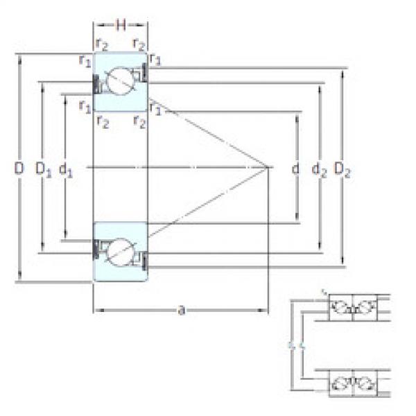 ตลับลูกปืน BSD 50100 CG-2RZ SKF #1 image