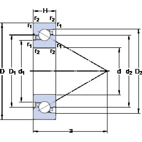 ตลับลูกปืน BSD 45100 C SKF #1 image