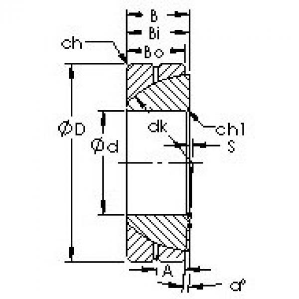 ตลับลูกปืน GAC28S AST #1 image