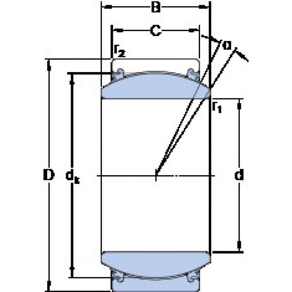 ตลับลูกปืน GEZ 200 TXE-2LS SKF #1 image