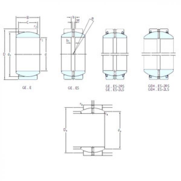 ตลับลูกปืน GEH45ES-2LS SKF #1 image