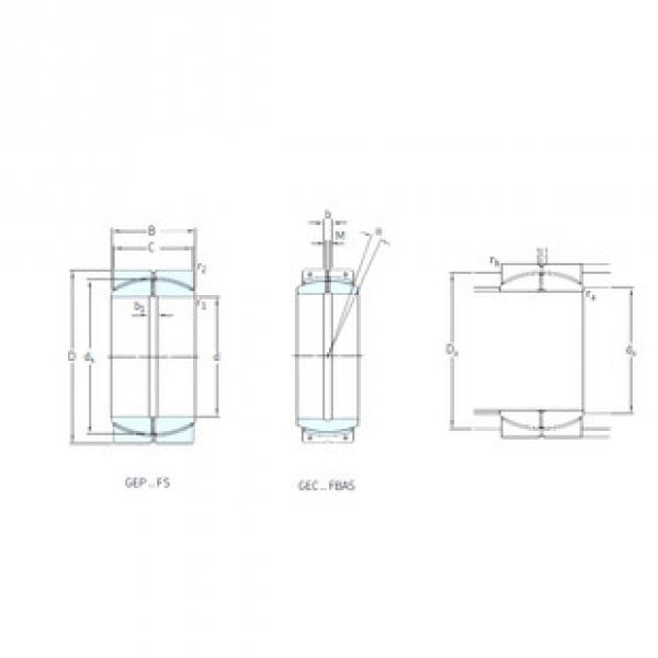 ตลับลูกปืน GEC380FBAS SKF #1 image