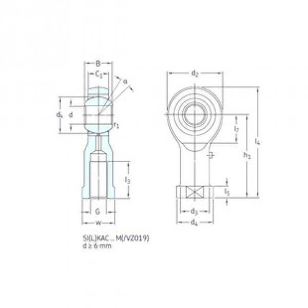 ตลับลูกปืน SIKAC30M SKF #1 image