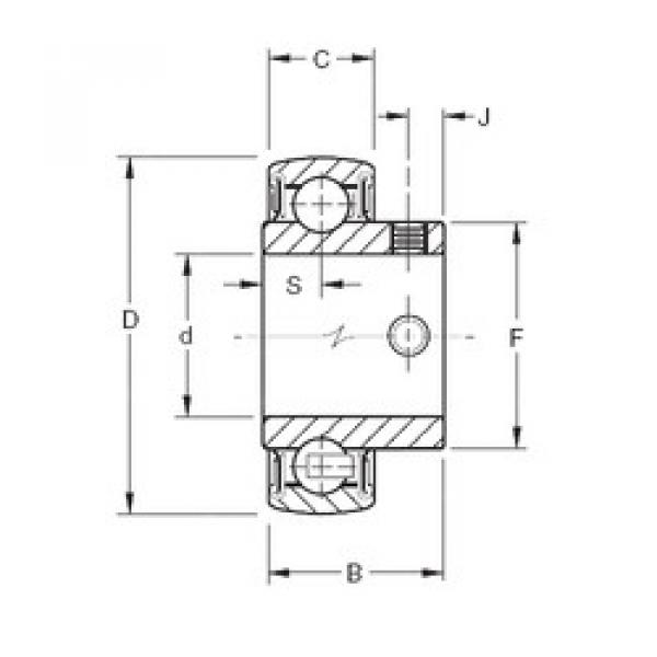 ตลับลูกปืน YA107RRB Timken #1 image